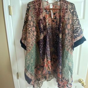 Anthropologie shawl kimono new with tags